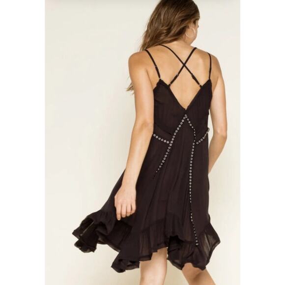 MSRP $88 Free People Sway With Me Trapeze Tunic Mini Size XS-S  SAME DAY SHIP - Picture 1 of 7